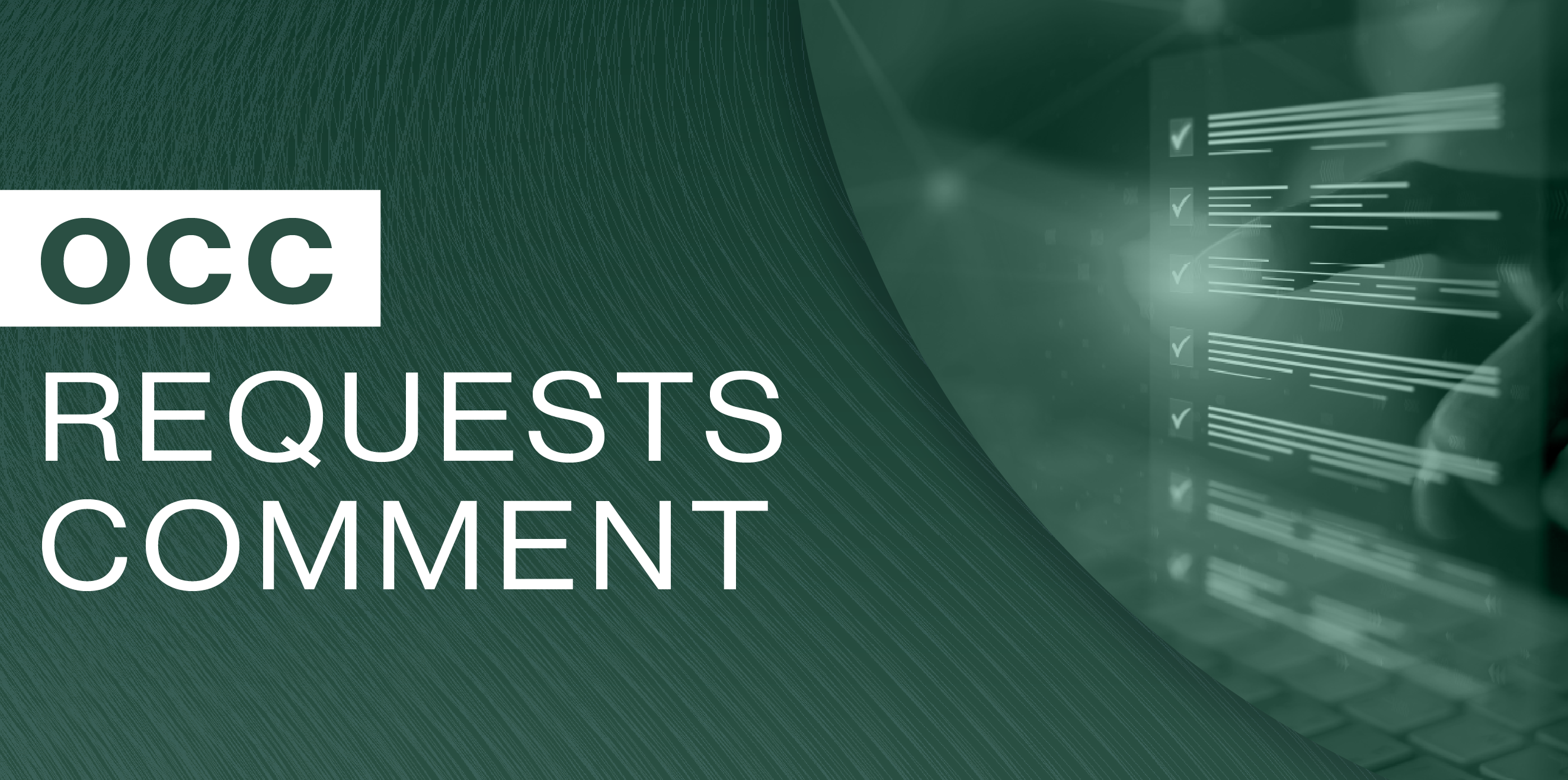 OCC Requests Comment