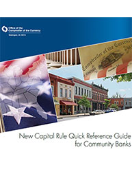 New Capital Rule Quick Reference Guide for Community Banks Cover Image