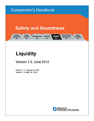Comptroller's Handbook: Liquidity Cover Image