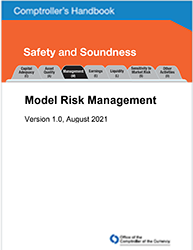 Comptroller's Handbook: Model Risk Management Cover Image