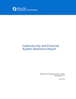 2024 Cybersecurity and Financial System Resilience Report