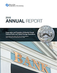 Report to Congress on Preserving and Promoting Minority Depository Institutions 2018 Cover Image