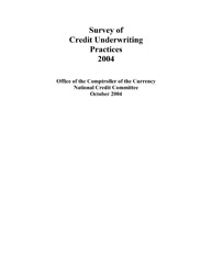 Survey of Credit Underwriting Practices 2004 Cover Image