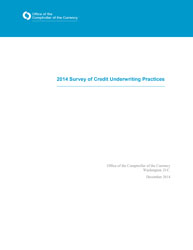 Survey of Credit Underwriting Practices 2014 Cover Image